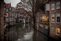 View of Voorstraathaven in Dordrecht