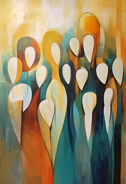 People abstract by Bert Nijholt