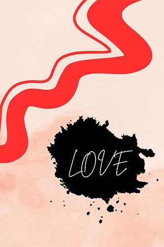 Abstract Love Paint Painting