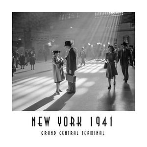 New York 1941: Grand central terminal von Christian Müringer