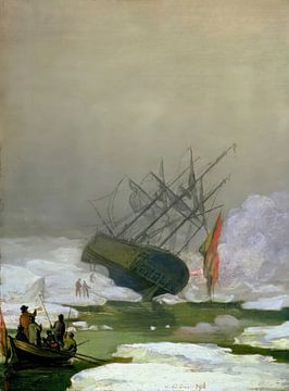 Ship in the Arctic Ocean - Caspar David Friedrich