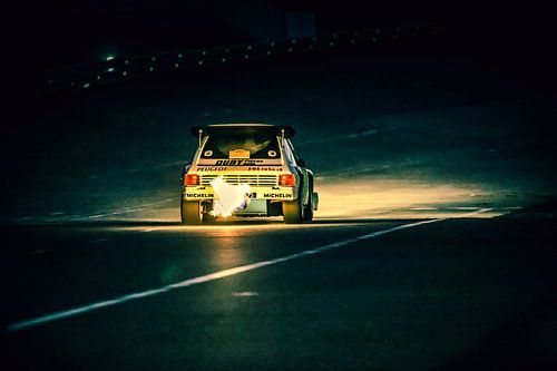 PEUGEOT 205 T16 RALLYE MONTLHERY Sebastien LOEB