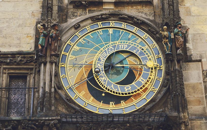 Prague Astronomical Clock by Carolina Reina Photography