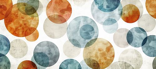 Bauhaus Japandi Abstrait | Abstrait moderne