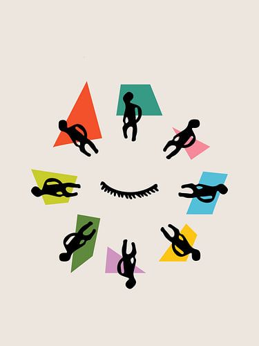 Een dans van vormen en schaduwen