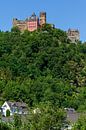 De Schönburg bij Oberwesel, Oberwesel, Unesco Werelderfgoed Obermittelrhein-dal, Rijnland-Palts, Dui van Torsten Krüger thumbnail