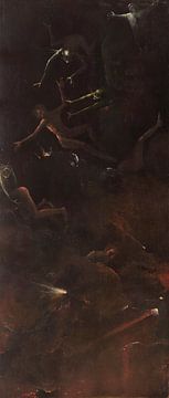 Sturz der Verdammten in die Hölle, Hieronymus Bosch