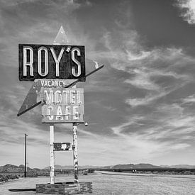Roy's Motel aan de Route 66 van Loek van de Loo
