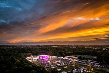 Sunset - Stadspark Live Groningen by Niels Knelis Meijer