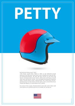 Richard Petty Helmet von Theodor Decker