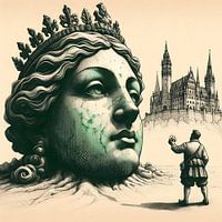 De bourgeois roept de koningin
