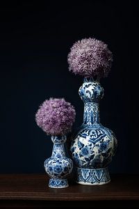 Nature morte aux bulbes d'oignons