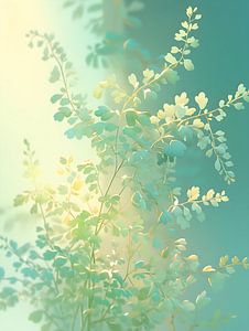botanische Blumenpflanze