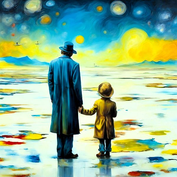 Gemeinsam in die Sterne schauen von Gert-Jan Siesling