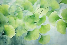 Ginkgo-Kunstrahmen 52951 von Wunderbare Kunst