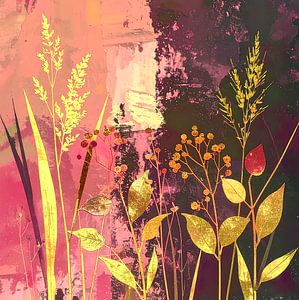 Moderne botanische Illustration - Gräser -12