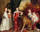 Vijf oudste kinderen van Karel I, Anthony van Dyck van Meesterlijcke Meesters thumbnail