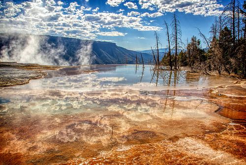 Yellowstone National Park by Marcel Wagenaar