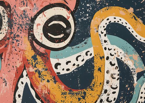 Texture moderne | Symphonie d'éclaboussures dynamiques