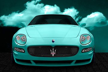 Maserati GranSport in Cyan