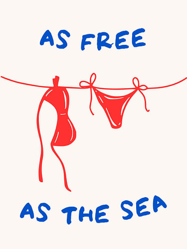 Zo vrij als de zee