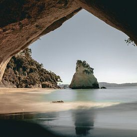 Cathedral Cove in Nieuw-Zeeland van Sophia Eerden