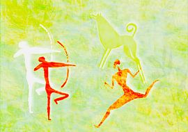 Wandmalerei von Roswitha Lorz