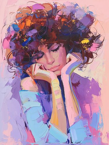 Modernes abstraktes Kunstwerk