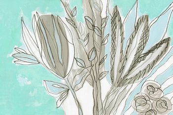 Modern Teal Botanicals