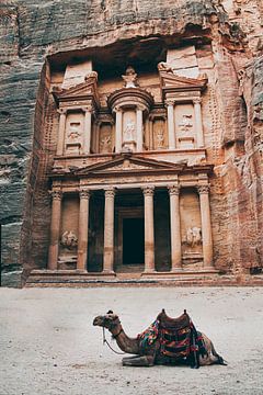 Petra, Jordanië van Isis van de Put