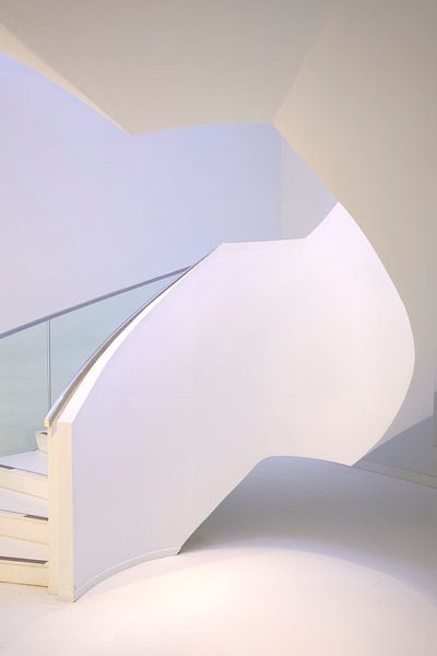 Escalier en colimaçon Musée Drents par Frans Nijland