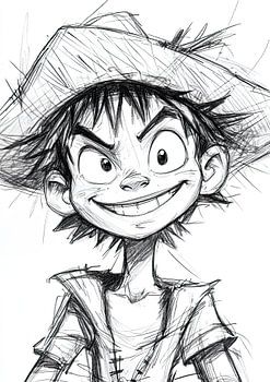 Boundless Dreams – Expressive Pencil Sketch