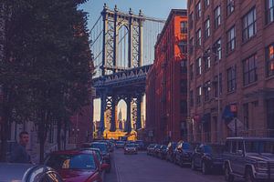Bruggen van Dumbo: Een Iconisch Verbindingsspel tussen Brooklyn en Manhattan 17 van FotoDennis.com | Werk op de Muur