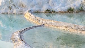 Les terrasses calcaires de Pamukkale en Turquie