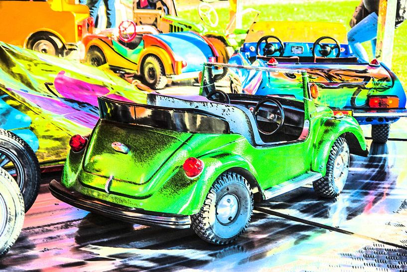 Carousel car by Norbert Sülzner