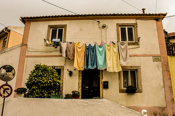 De was in Sintra, Portugal