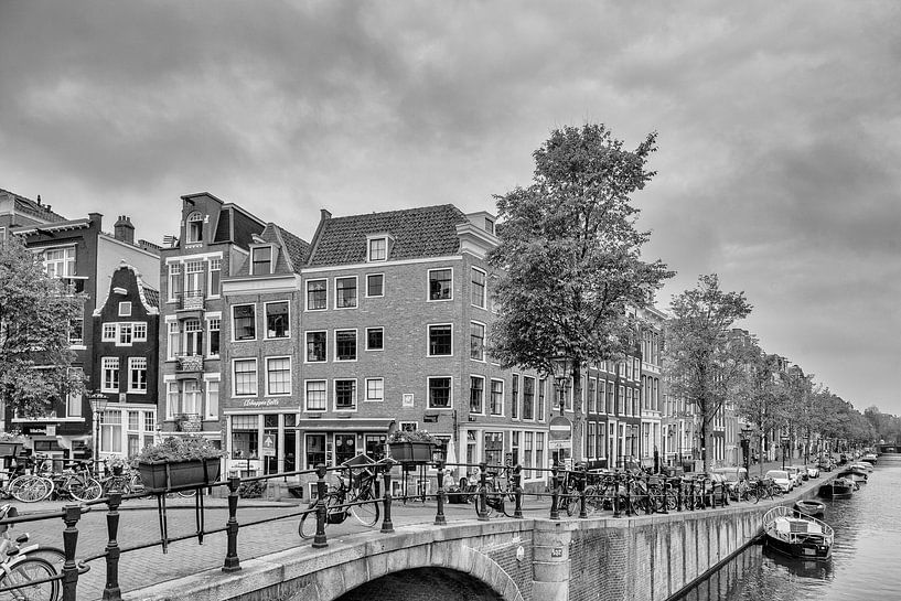 Prinsengracht – Spiegelgracht – Amsterdam van Tony Buijse