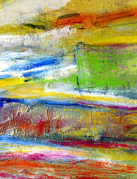 Abstracte kunst 12 van Claudia Gründler