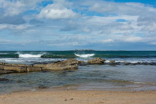 Kust bij de Farne eilanden
