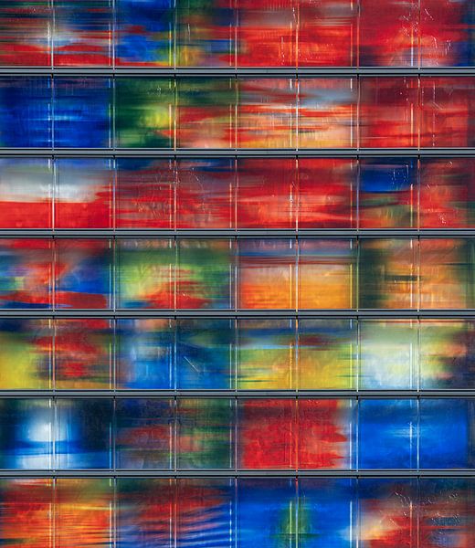 Gevel beeld en geluid Hilversum van Henri Boer Fotografie