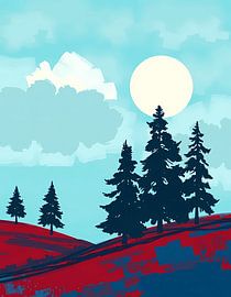 Tranquil Pines by Artistic