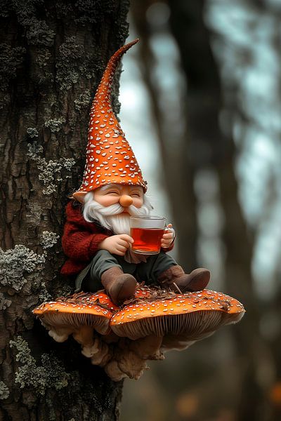 Time for Forest Fruit Tea by Harry Hadders Design