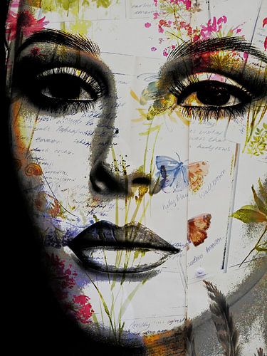 Het gezicht in de lente