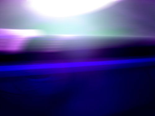 Speed of light in blue