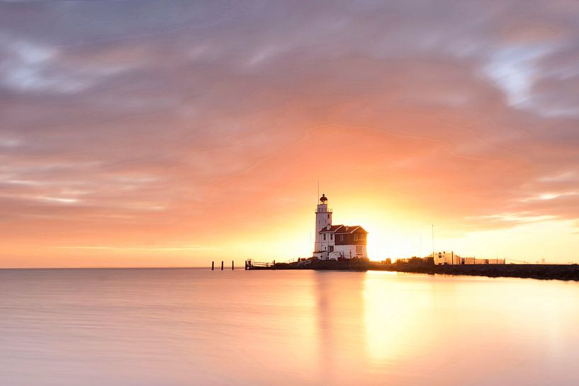 Lighthouse Horse of Marken by John Leeninga