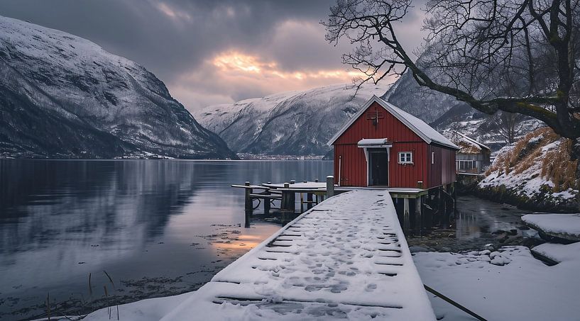 Haus am Meer von fernlichtsicht