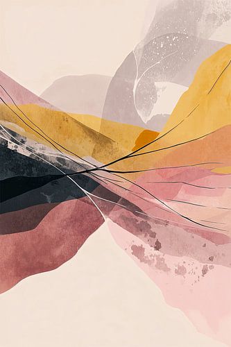 Organic shapes in harmony no.6