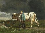 Cowherd, Constant Troyon par Des maîtres magistraux Aperçu