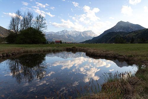 In de biotoop in Farchant