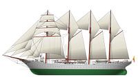 Juan Sebastián de Elcano von Simons Ships Miniaturansicht